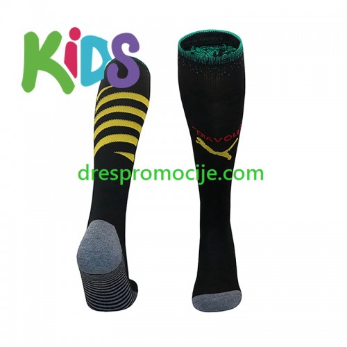 A.C. Milan Dječji Četvrta Sportske Čarape 2024/2025 A.C. Milan Dječji Četvrta Sportske Čarape 2024/2025